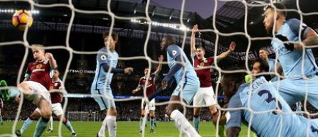 Manchester City - Burnley 2-1, iar "cetatenii" au urcat pe podium